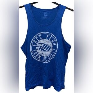 Men’s WWE John Cena Tank Face Fear Earn Respect (S)